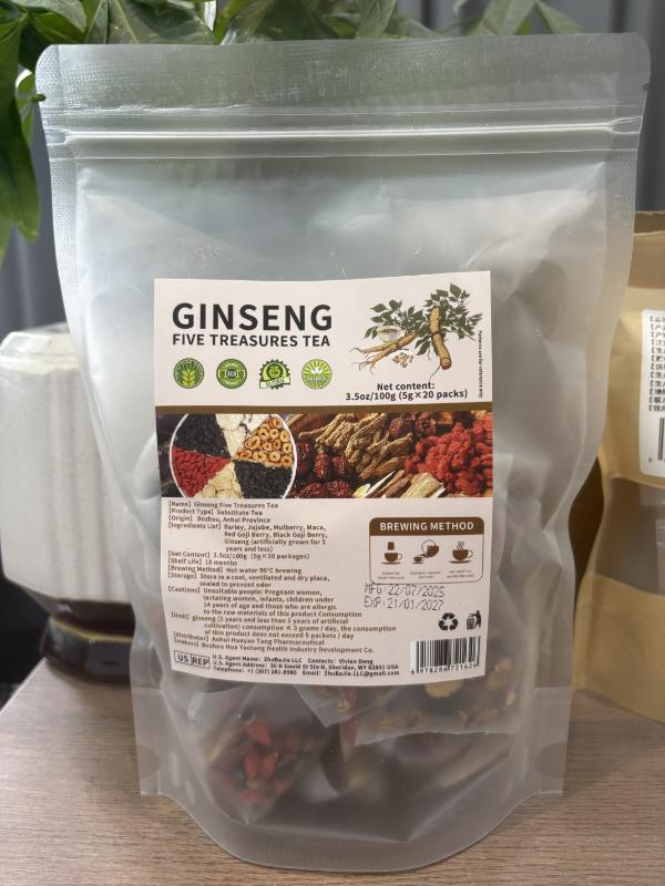 Natural Ginseng Mulberry Six Treasures Tea